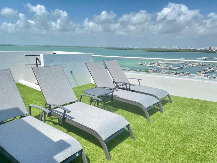 Apartamento Panoramic Penthouse Cancún Exterior foto