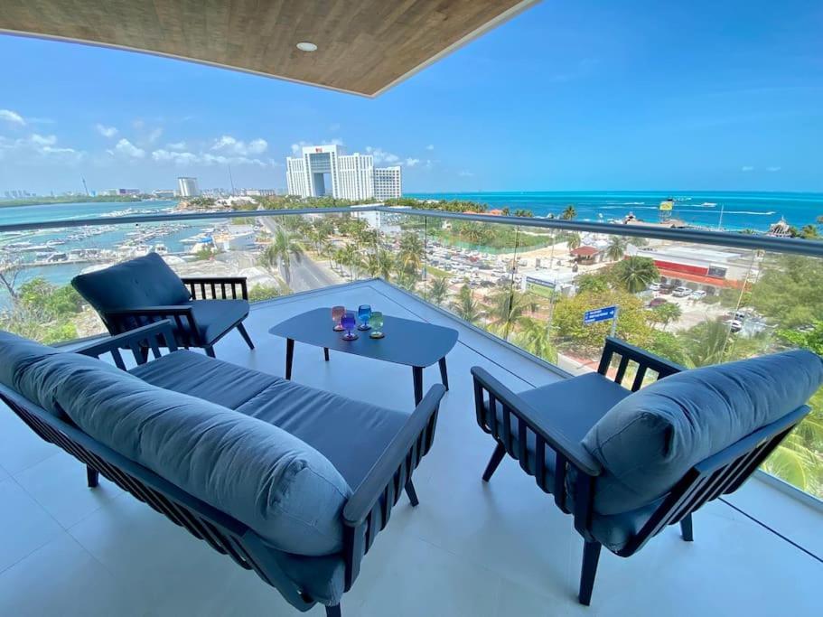 Apartamento Panoramic Penthouse Cancún Exterior foto